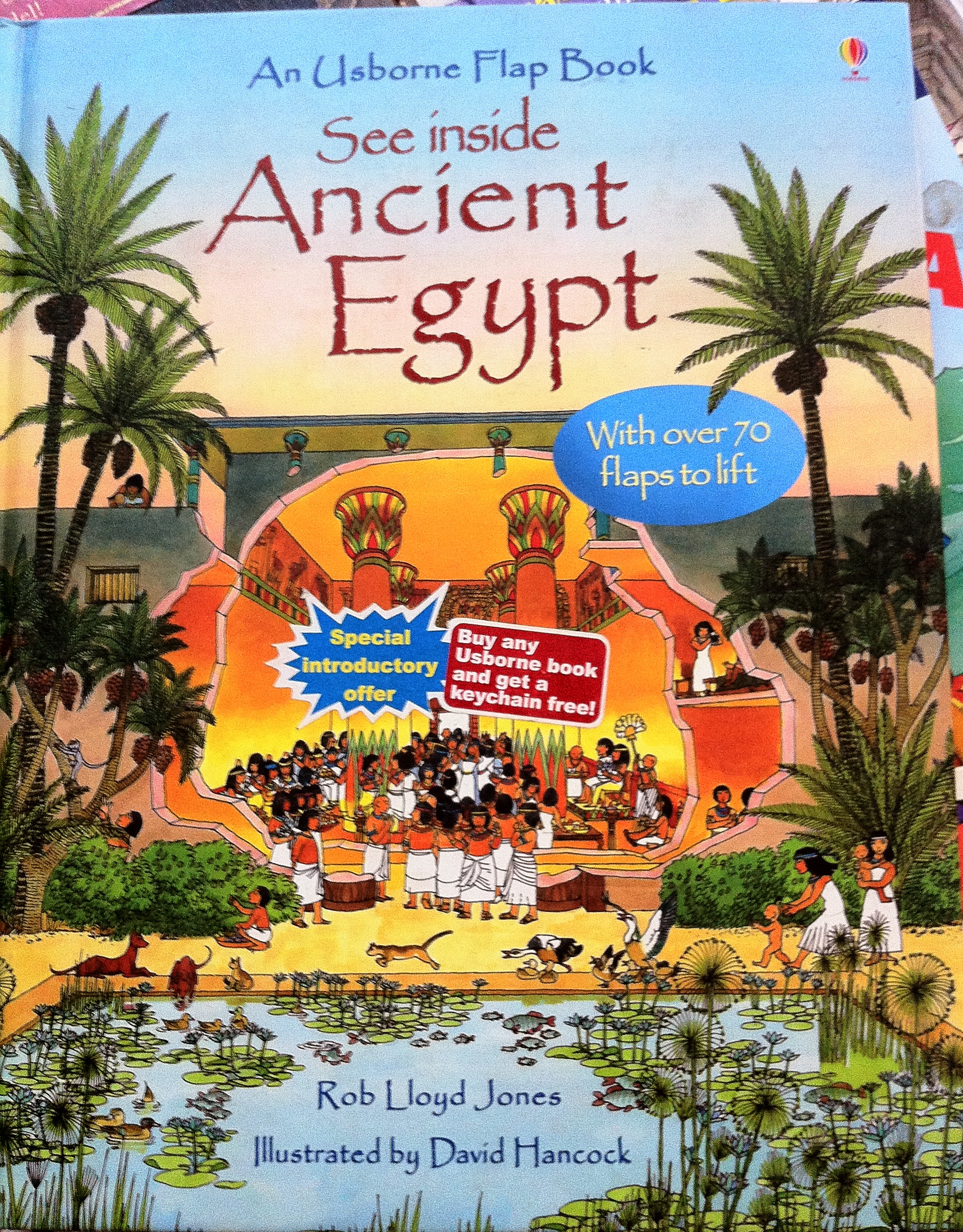 Ancient Egypt is so colorful and bright