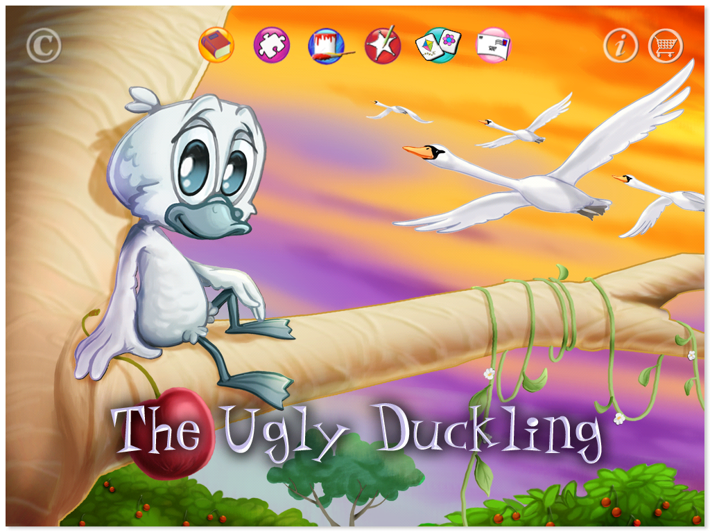 The Ugly Duckling iPad App by Publisto