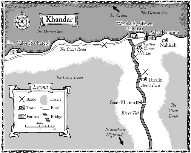 Map of Khandar