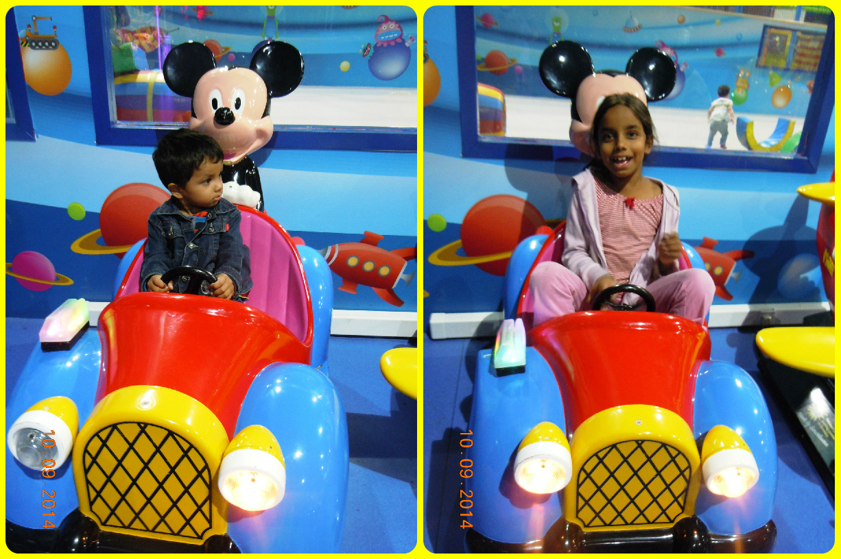 Riding the Mickey Car
