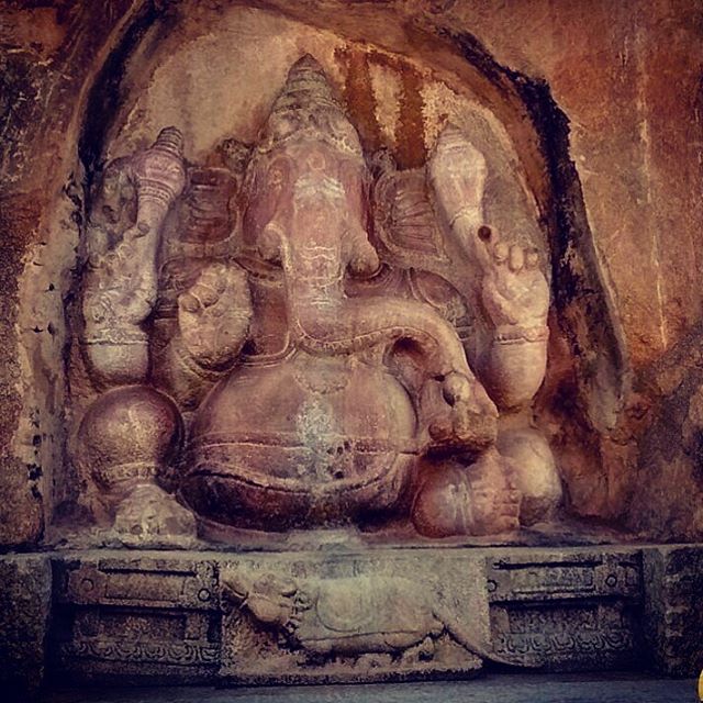 The stone Ganesha