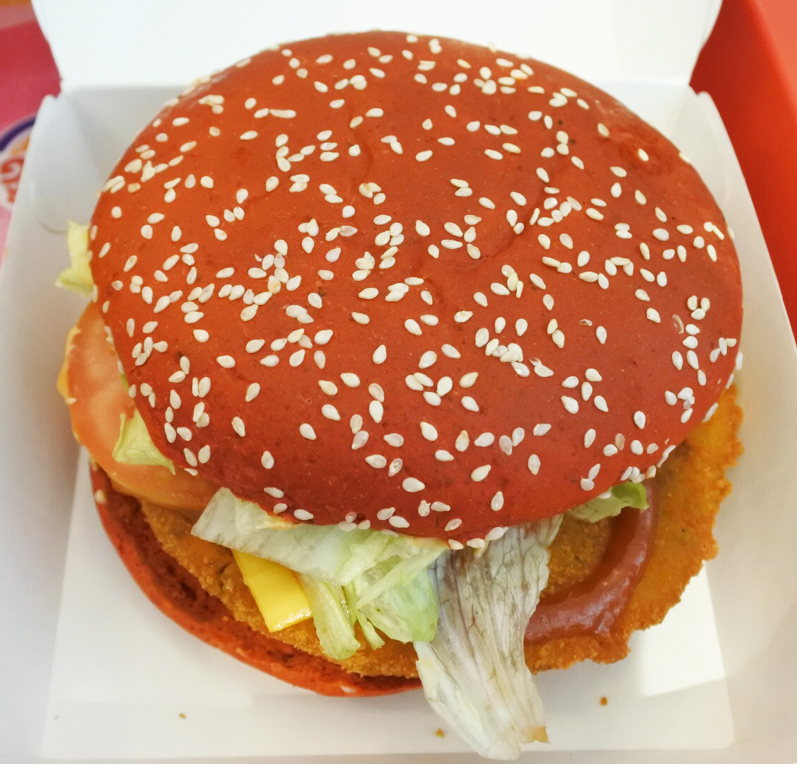 Angry red whopper
