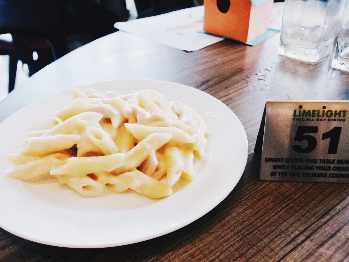 Cheesy pasta