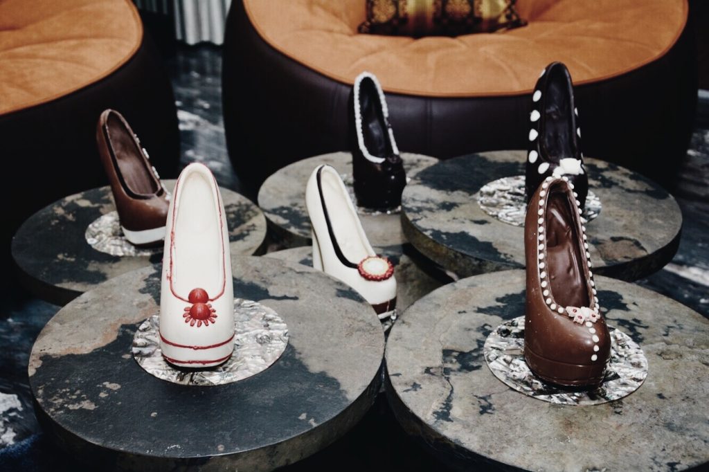 Chocolate shoes for the fashionista