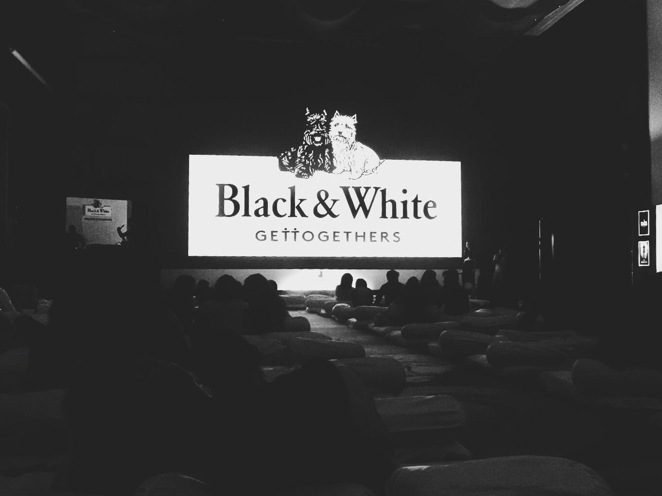 Watching Deadpool with Black and White