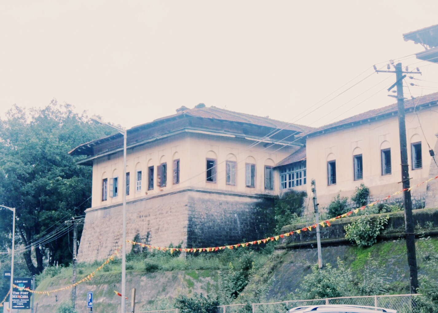 Exteriors of the Madikeri fort
