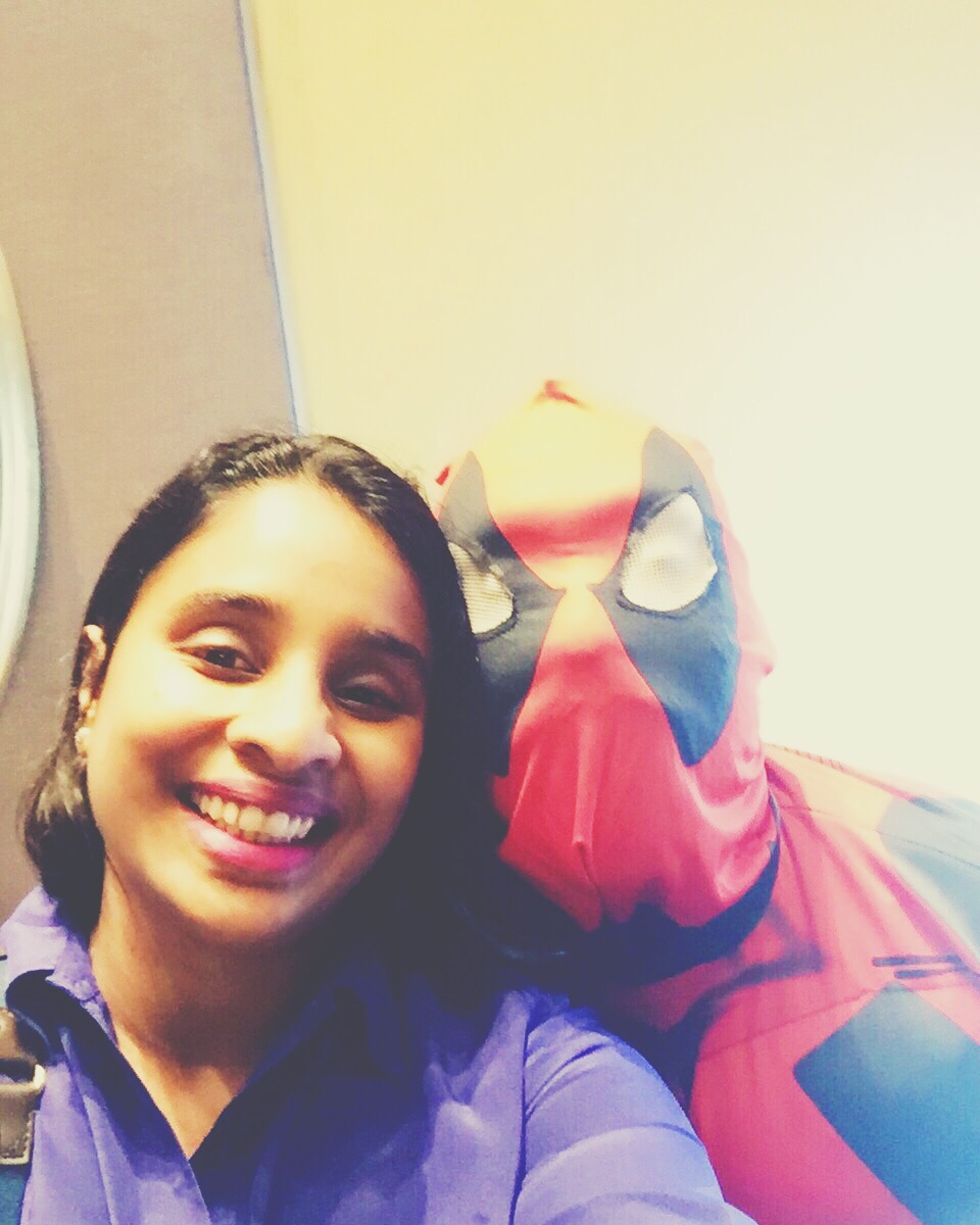 Hanging out with Deadpool