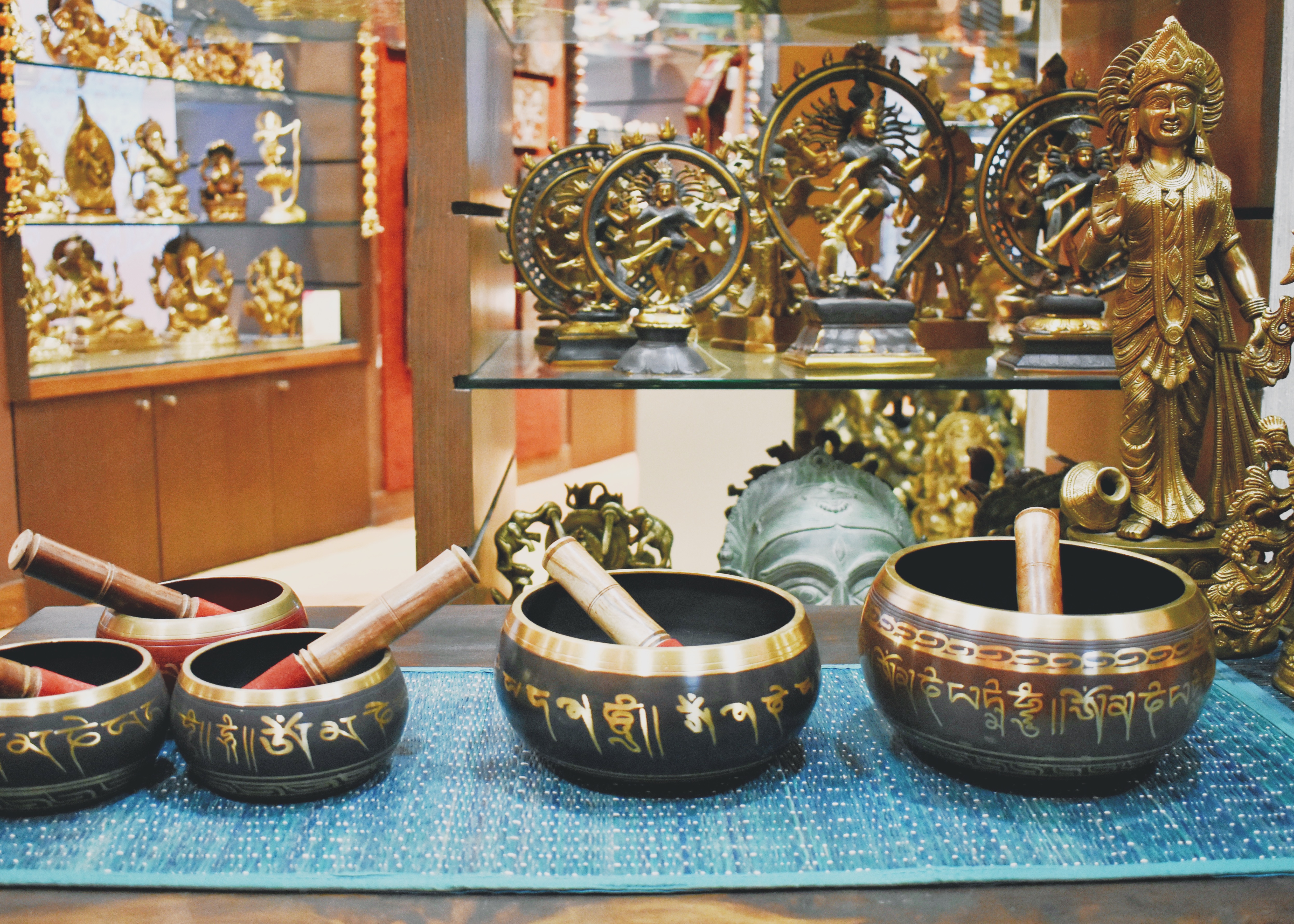 Intricately carved bowls