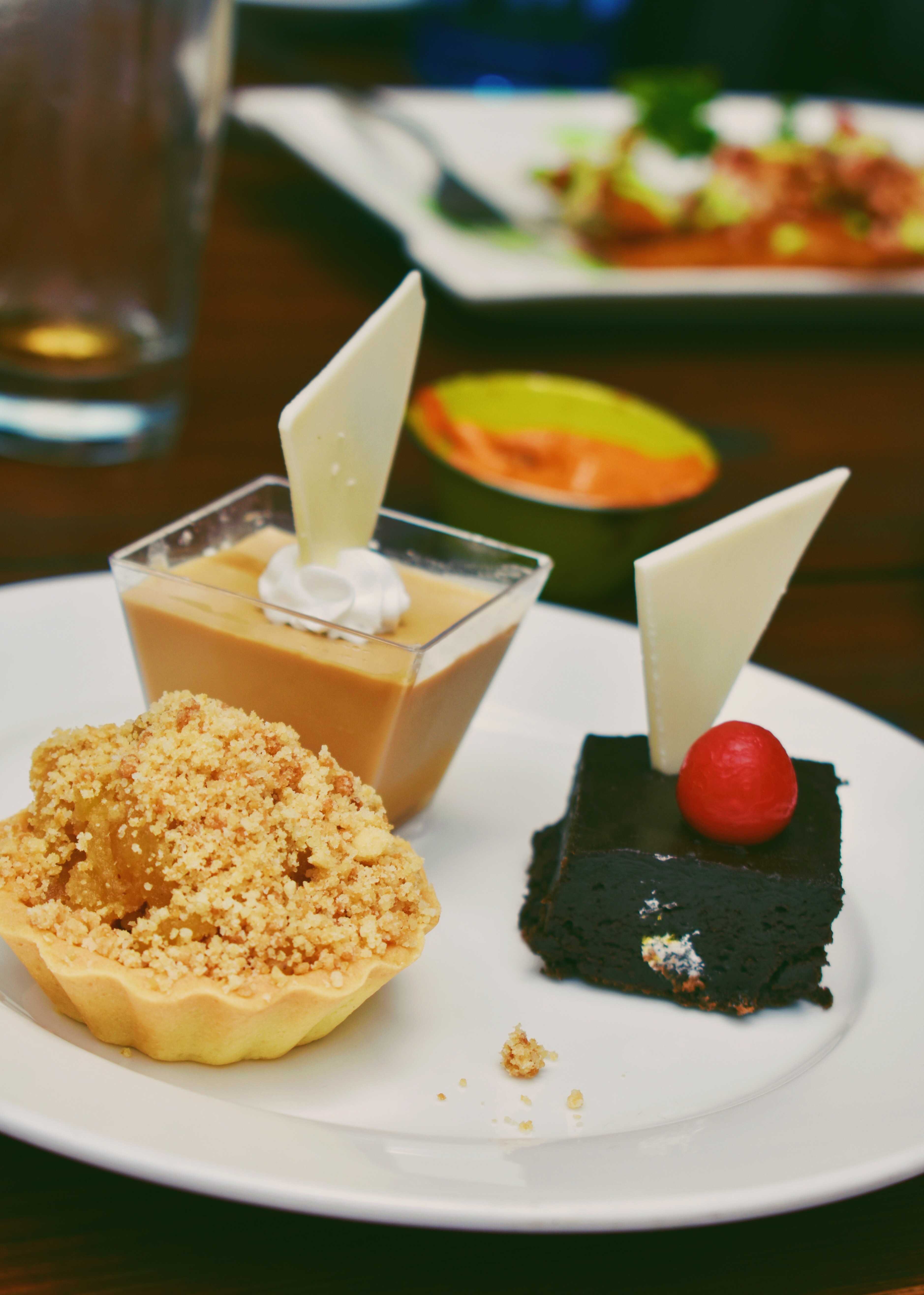 Wide array of desserts