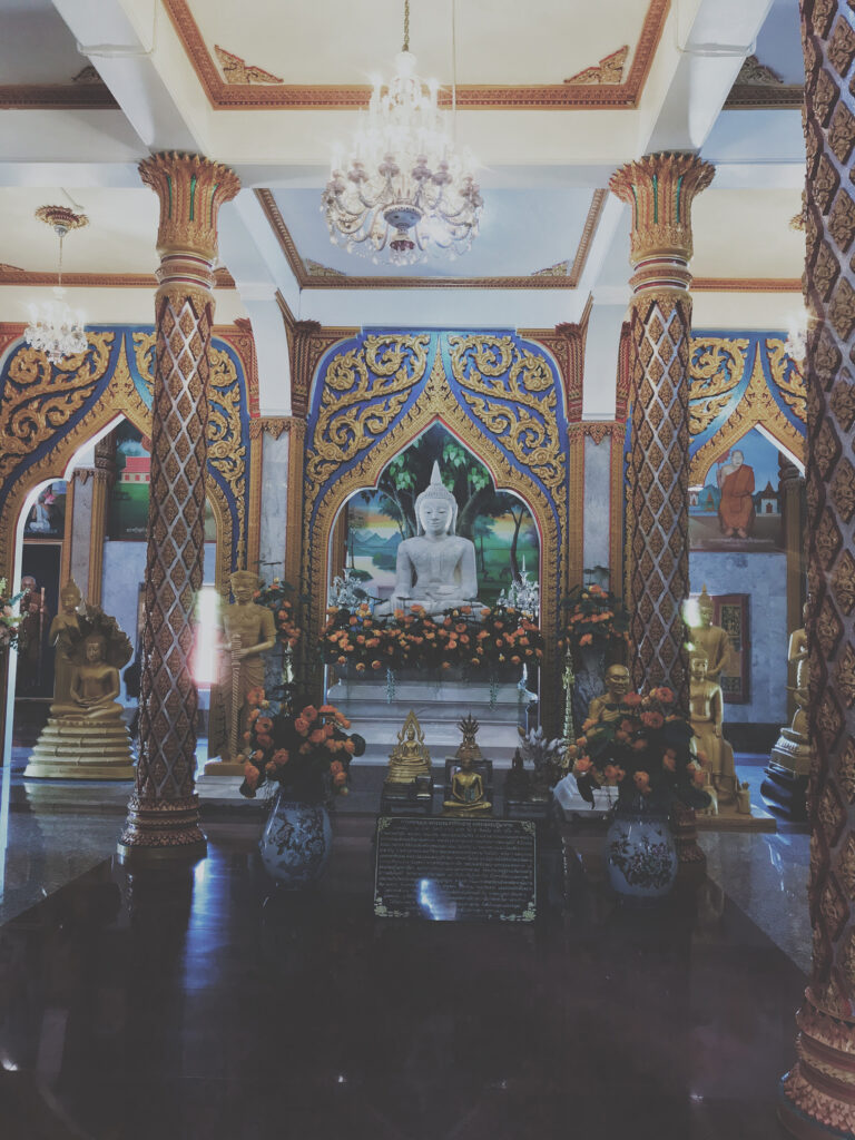 Idols inside the temple