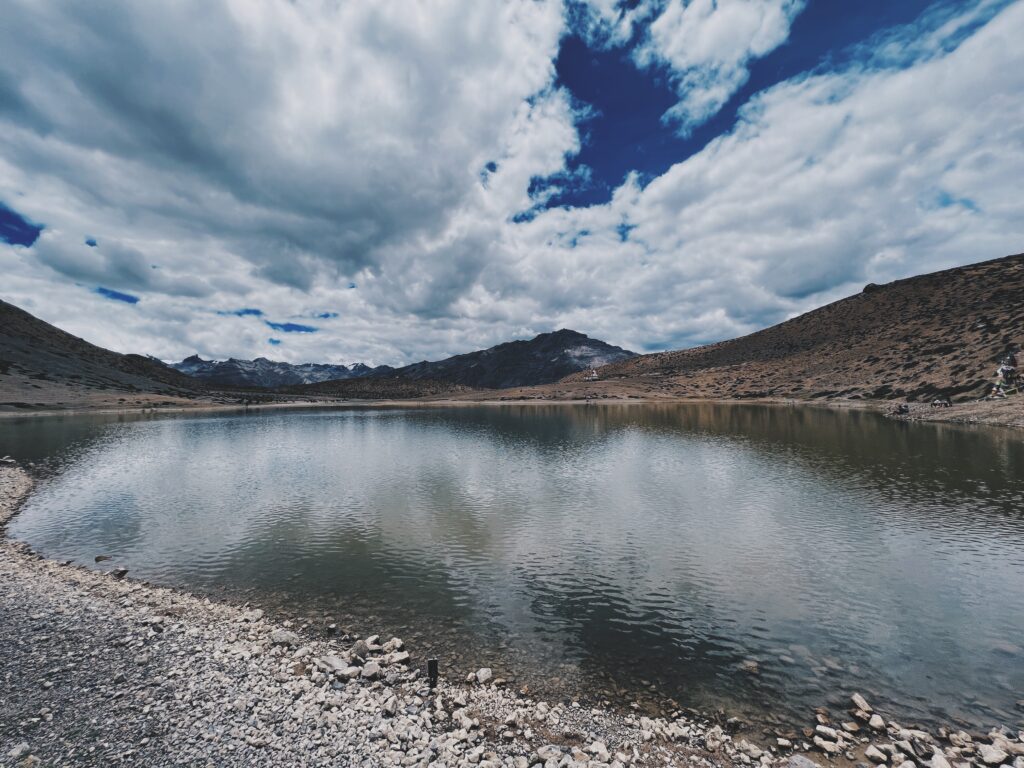 Beautiful Dhankar Lake