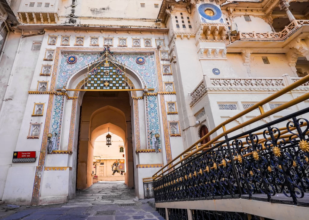 Entrance to the beautiful City Palace